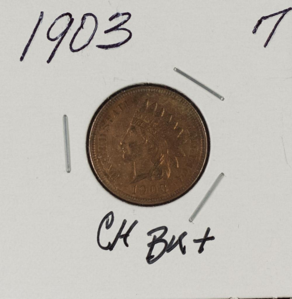 1903 - INDIAN HEAD CENT - BU