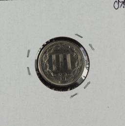 1867 - THREE CENT - BU