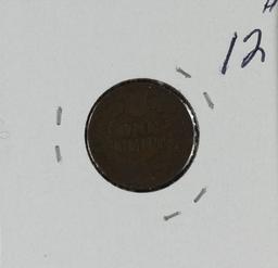 1876 - INDIAN HEAD CENT - G+