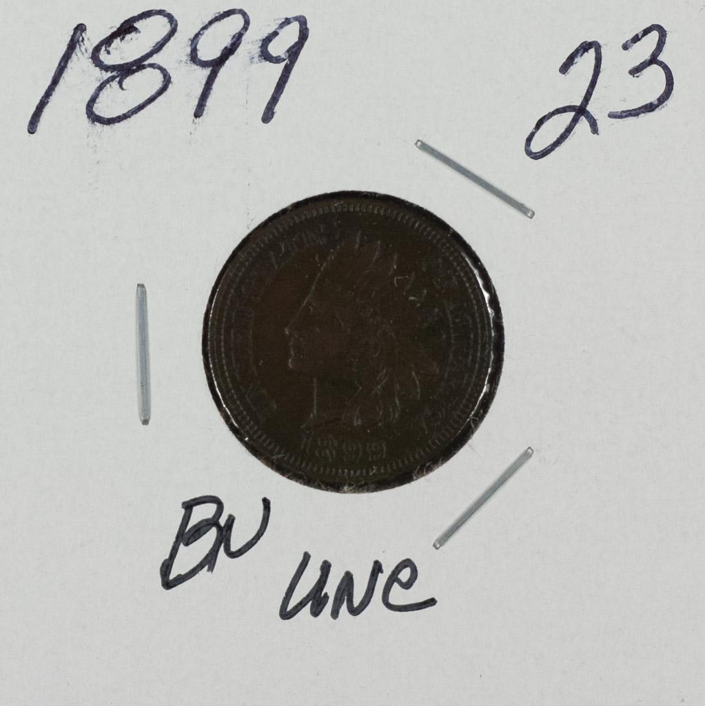 1899 -INDIAN HEAD CENT - BRN UNC