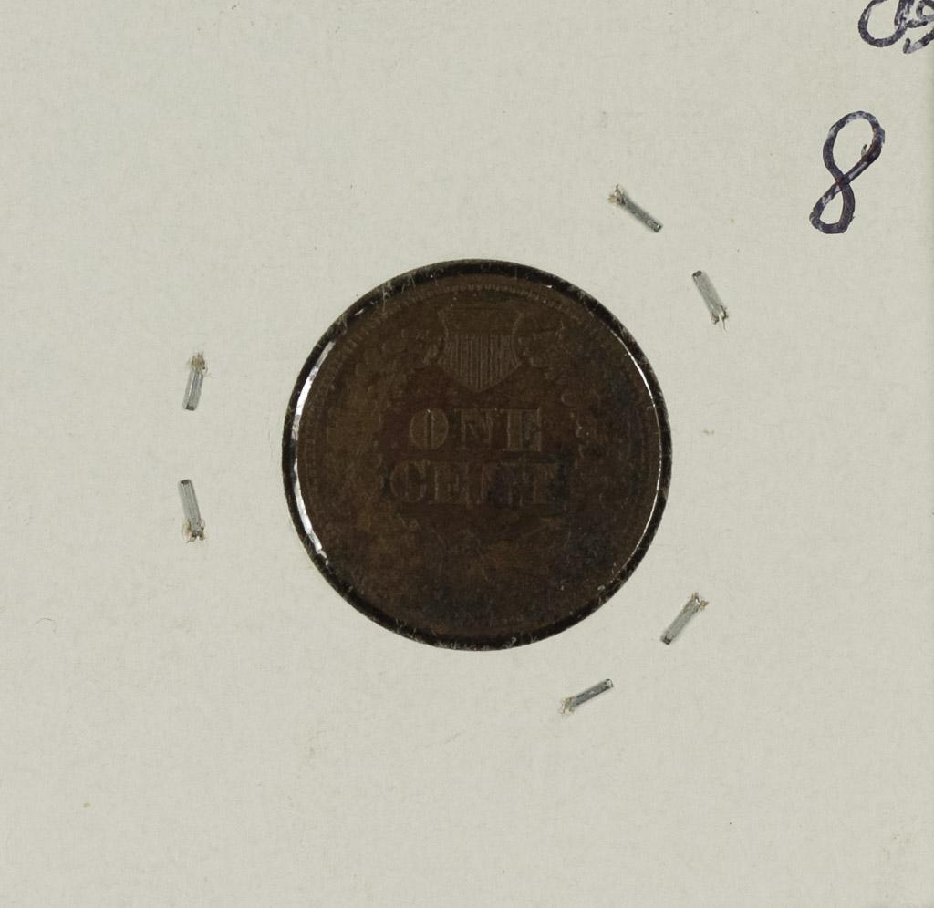 1867 - INDIAN HEAD CENT - XF