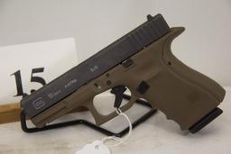 Glock, Model 19 Gen 4, Semi Auto Pistol, 9 mm cal,