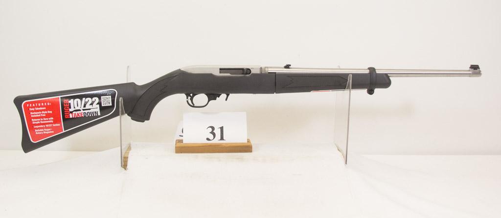 Ruger, Model 10/22 Take Down, Semi Auto Rifle,