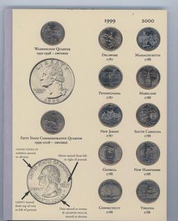 1999-2008 FIFTY STATE COMMEMORATIVE QUARTERS