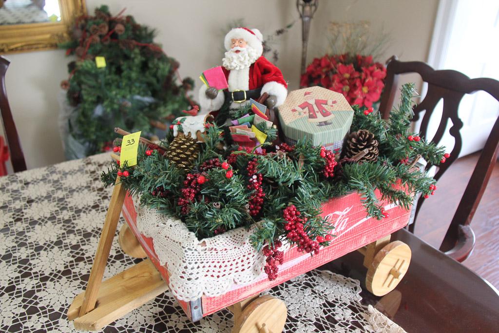 Christmas Coca Cola Wagon