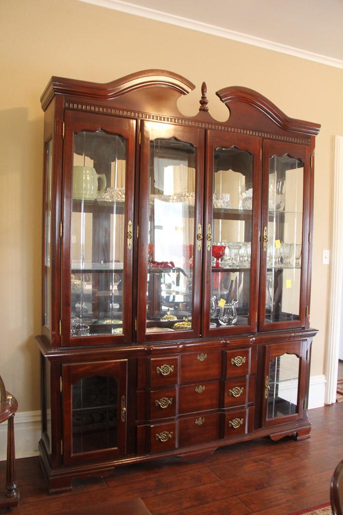 Lighted China Cabinet