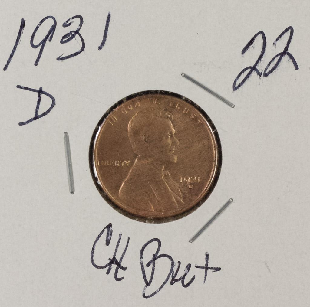 1931 D - LINCOLN CENT - BU