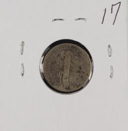 1921 D - Mercury Dime - G