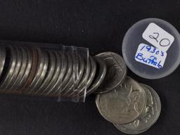 1 - Roll 1930's Buffalo Nickels (40 Coins)