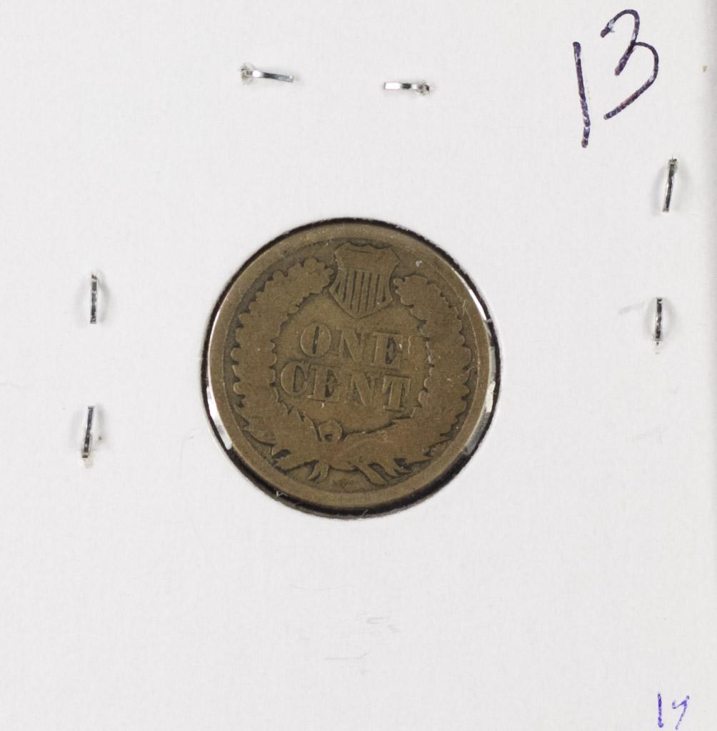 1862 INDIAN HEAD CENT - VG