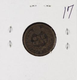 1866 INDIAN HEAD CENT - F