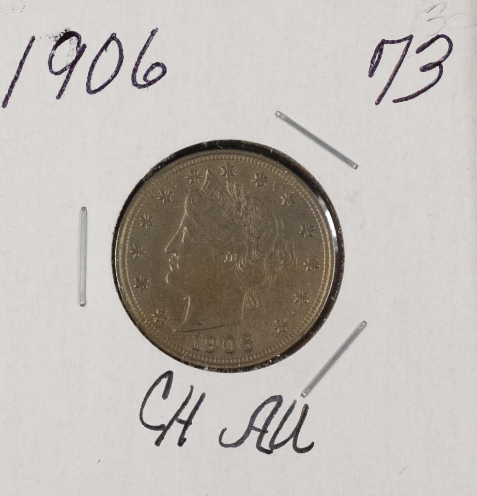 1906 - LIBERTY "V" NICKEL - CH AU