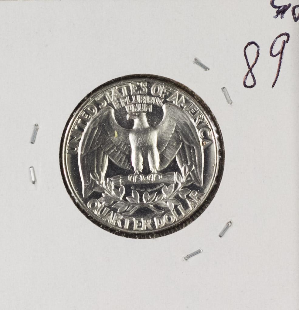 1954 - PROOF WASHINGTON QUARTER - GEM