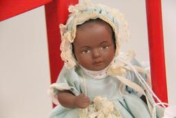 5" Reproduction Black Baby