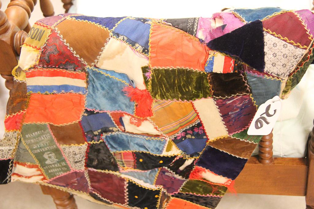 Antique Baby Crazy Quilt