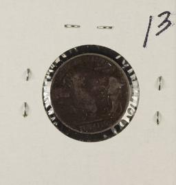 1919-D BUFFALO NICKEL - VG/F