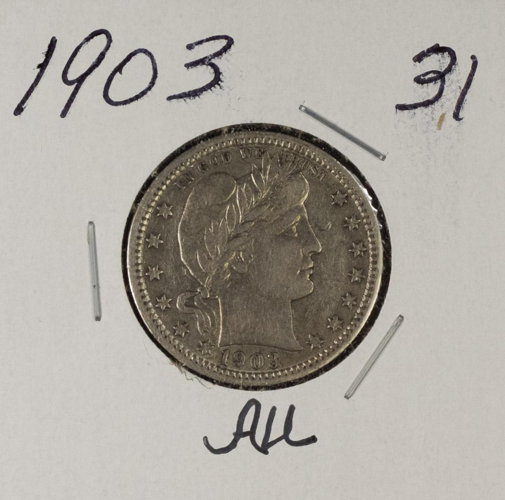 1903 - BARBER QUARTER - AU