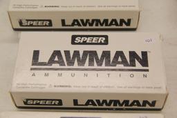 1 Box of 50, Speer Lawman, 9 mm Luger 115 gr