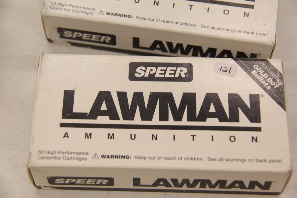 1 Box of 25, Speer Lawman 40 S&W 165 gr GDHP