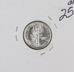 1920-S MERCURY DIME - CH BU