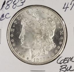 1883-CC MORGAN DOLLAR - GEM BU