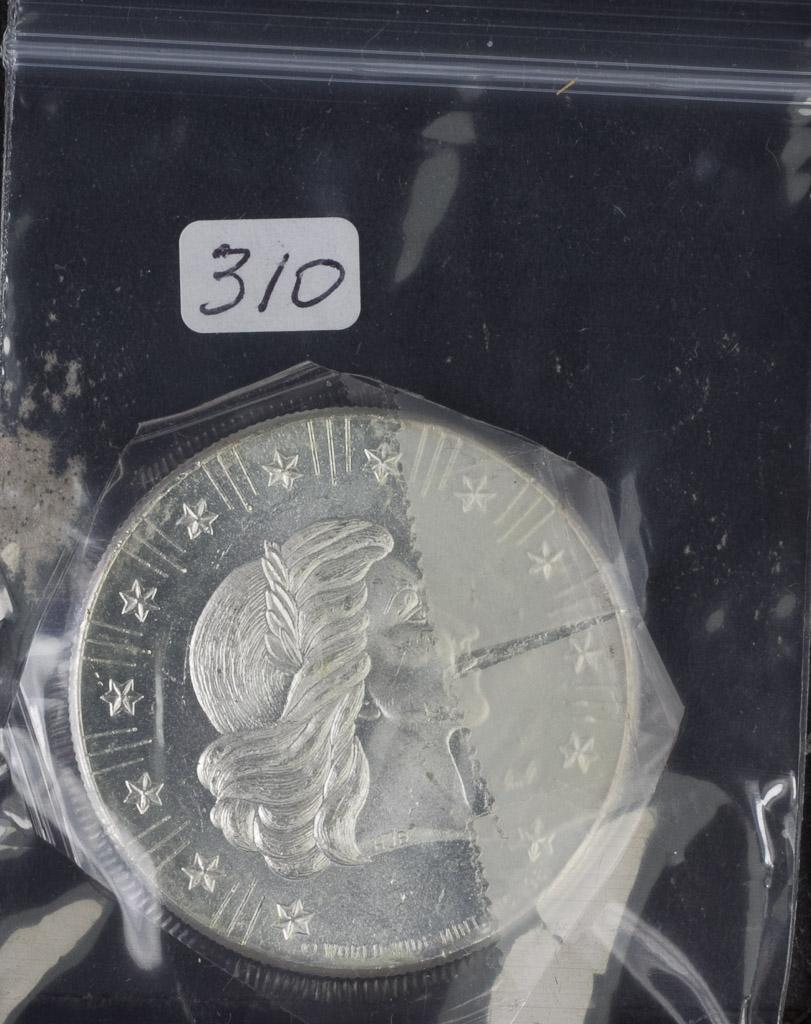 1 - .999 TROY OZ SILVER ROUND