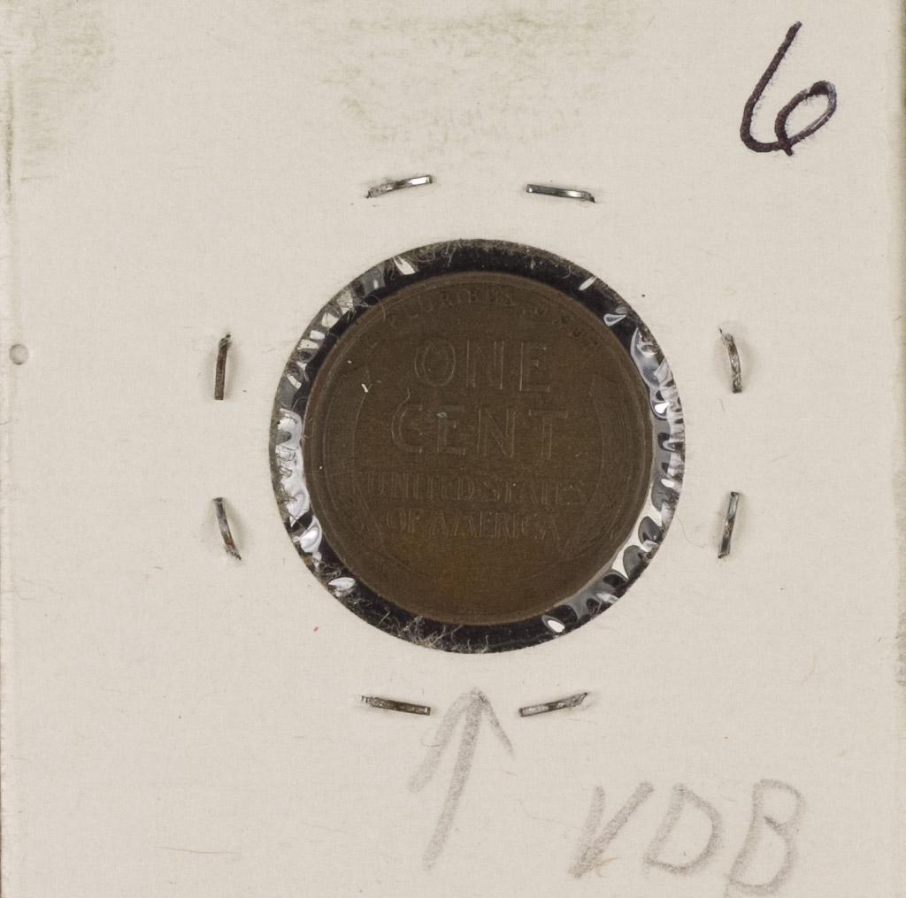 1909-S VDB LINCOLN CENT - VF+ - KEY