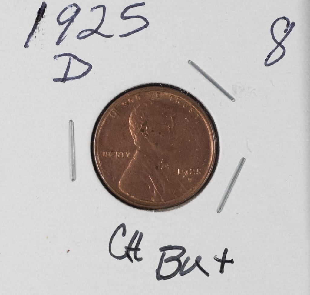 1925-D LINCOLN CENT - CH BU