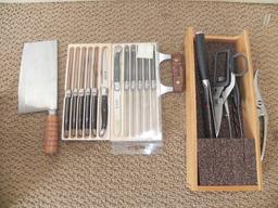 Kitchen knives lot