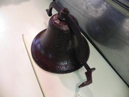 Antique cast iron bell