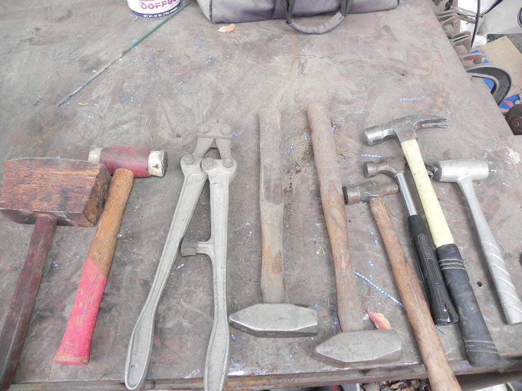 9 piece hammer lot