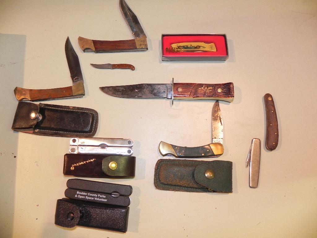 Pocket knives lot