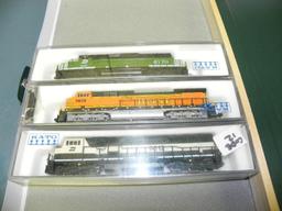 Kato N scale 3 piece lot