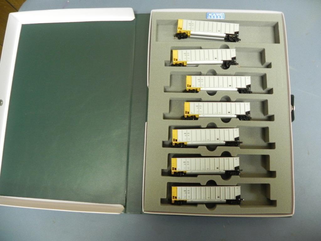 Kato N scale WE PX 7 piece traincar set