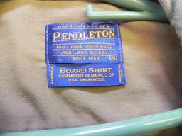 2 XL Pendleton men's wool shirts