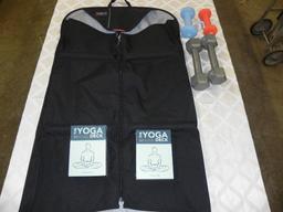 New Eagle creek garment bag and 2 new the yoga deck's by Olivia Miller