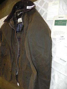 Barbour classic beaufort waxed cotton jacket size C44