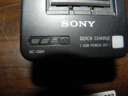 Sony Model BC-QM1 camera battery charger