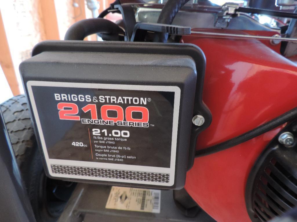 Like new Briggs & Stratton Elite series 8000 watt generator with .8 hours.