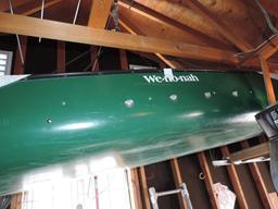 We-no-nah 16 foot Canoe with Paddles in good condition.