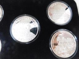 US Silver Train coin set
