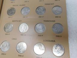 US Washington Statehood quarters coin book