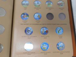 US Washington Statehood quarters coin book