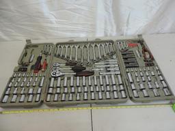 Large Crescent brand tool kit in used condition.