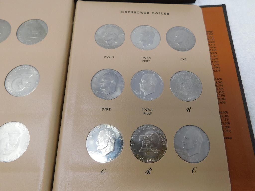 US Eisenhower Dollar coins