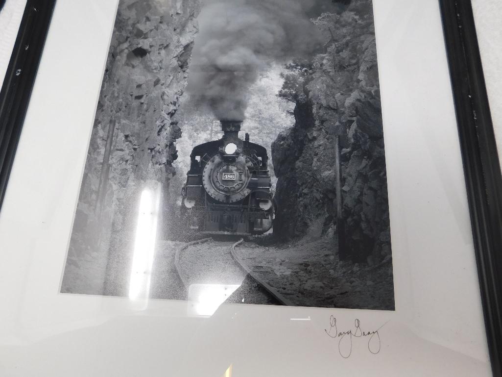 Railroad and locomotive photographs