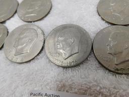 Eisenhower US dollar coins