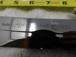 Linder African Hunter sheath knife