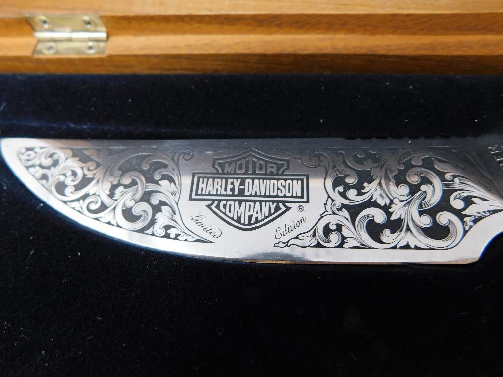 Gerber 525 Limited edition Harley Davidson Knife