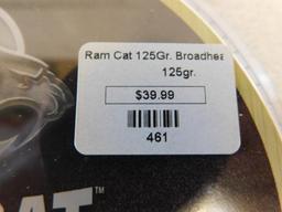 RamCat 125 grain Hydroshock broadheads